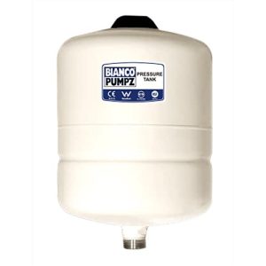 BIA-BPT-8 - Bianco Pressure Tank 8 Litre Vertical Almond 4 Bar Pre-Charge