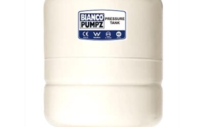 BIA-BPT-8 – Bianco Pressure Tank 8 Litre Vertical Almond 4 Bar Pre-Charge