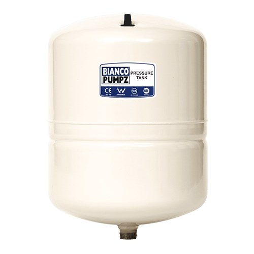 BIA-BPT-24 - Bianco Pressure Tank 24 Litre Vertical Almond 4 Bar Pre-Charge 1 BIA-BPT-24 - Bianco Pressure Tank 24 Litre Vertical Almond 4 Bar Pre-Charge