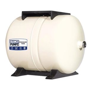 BIA-BPT-24H - Bianco Pressure Tank 24 Litre Horizontal Almond 4 Bar Pre-Charge