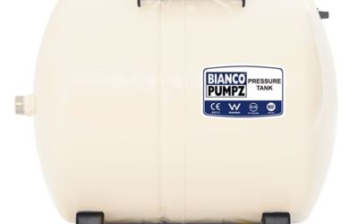 BIA-BPT-60H – Bianco Pressure Tank 60 Litre Horizontal Almond 4 Bar Pre-Charge
