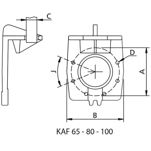 ZEN-FLT65 - ADAPTOR FLYGT 65MM 1 ZEN-FLT65 - ADAPTOR FLYGT 65MM