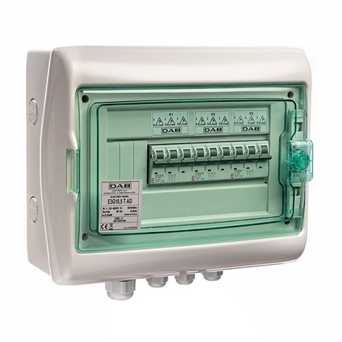 DAB-E2G7T - Electrical Circuit Breaker Panel Suits 2 & 4 ESYBOX MAX KITS (Three Phase) 1 DAB-E2G7T - Electrical Circuit Breaker Panel Suits 2 & 4 ESYBOX MAX KITS (Three Phase)