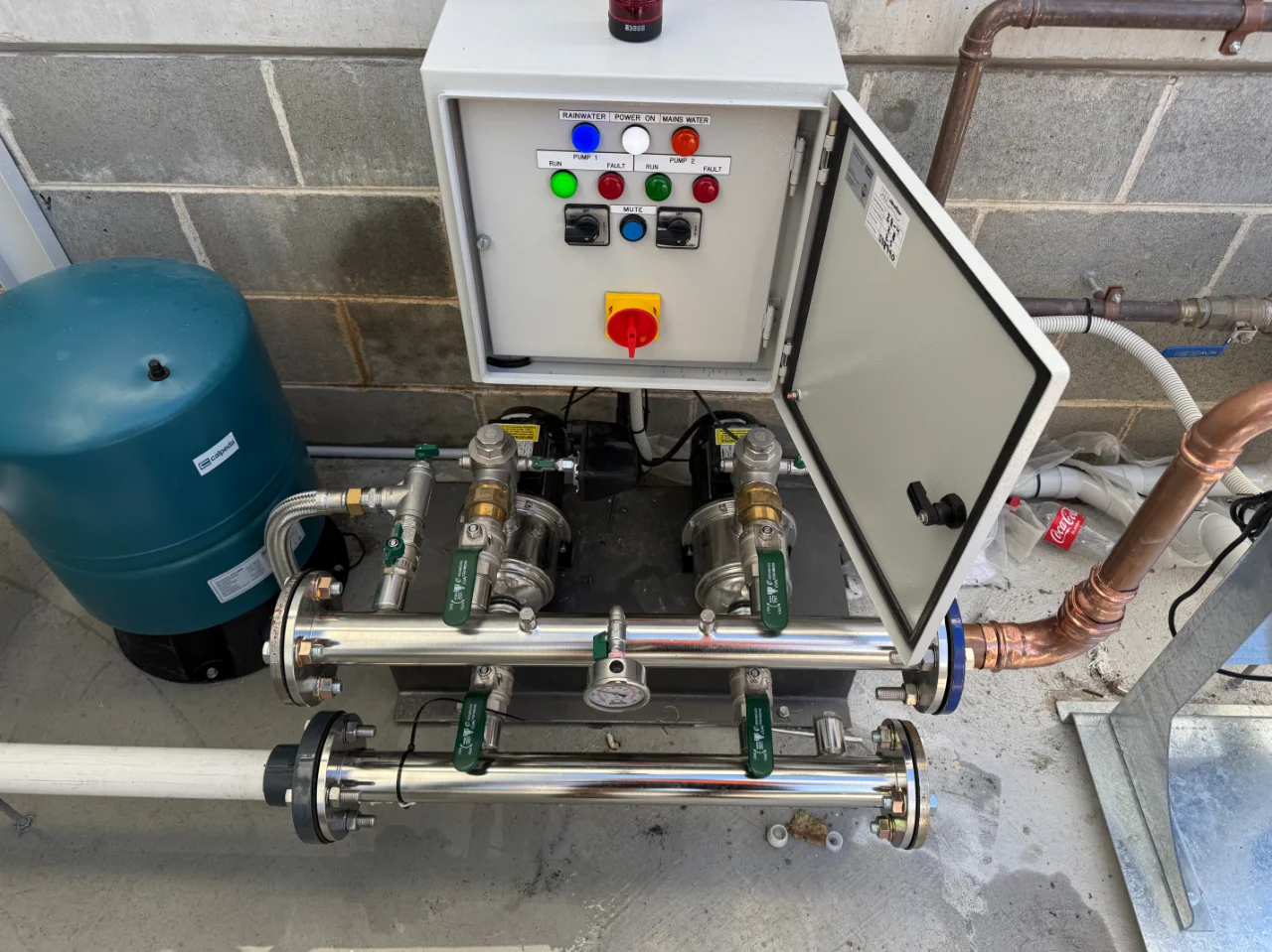 Pump control system
